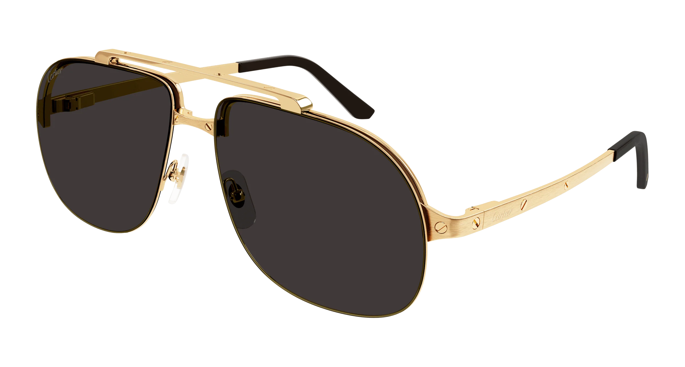 Cartier Men's Navigator Sunglasses CT0353S - Image 3